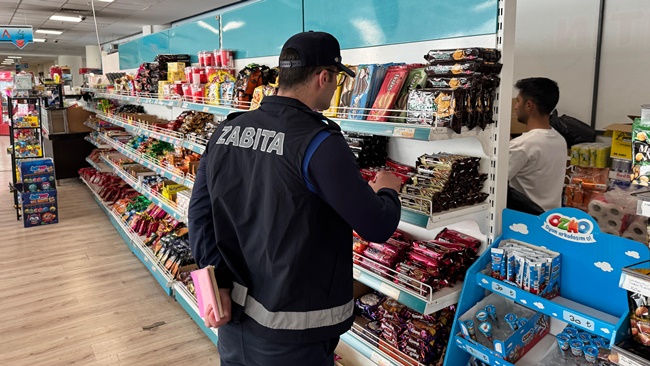 ZABITA EKİPLERİ KANTİNLERİ DENETLİYOR